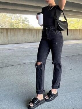 Abercrombie & Fitch The 90's Straight Ultra High Rise Jeans Size 25/0R